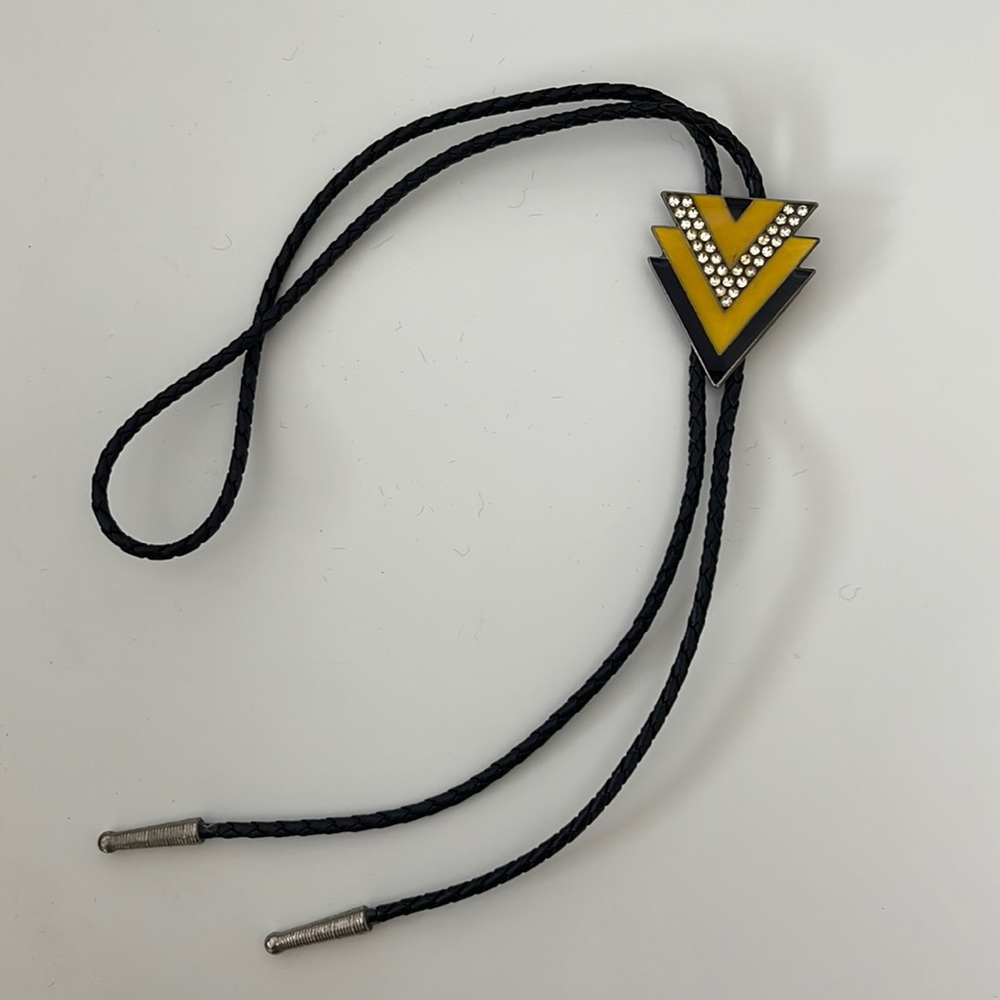 Bolo Tie - Western Bootlace Cowboy Tie - Bolo Tie Vintage
